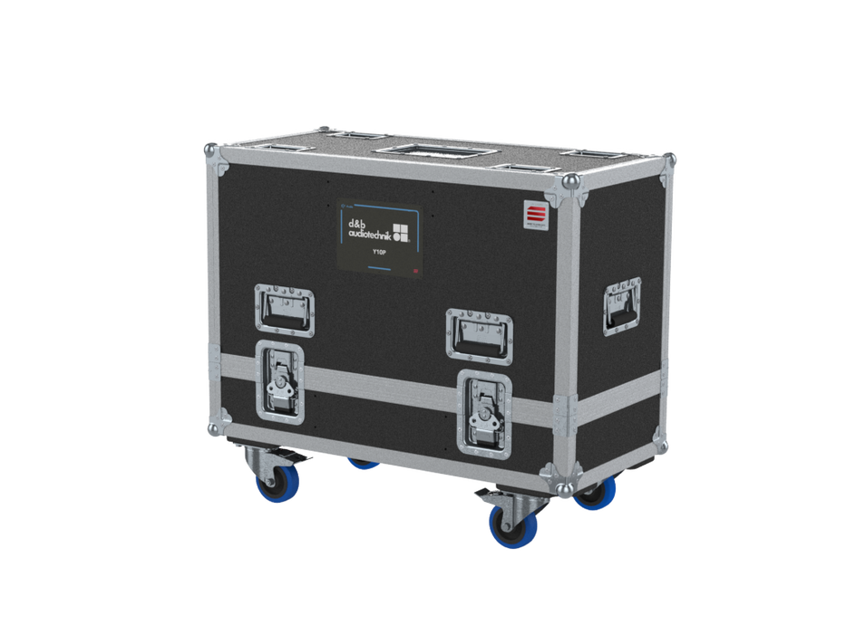 Santosom Cabinet Flight case PRO, 2x D&B Y7P/Y10P + access.