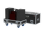 Santosom Cabinet Flight case PRO, 2x D&B Y7P/Y10P + access.