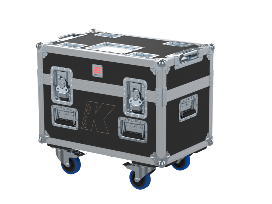 Santosom Cabinet Flight case PRO, 2x K-Array Dragon-KX12
