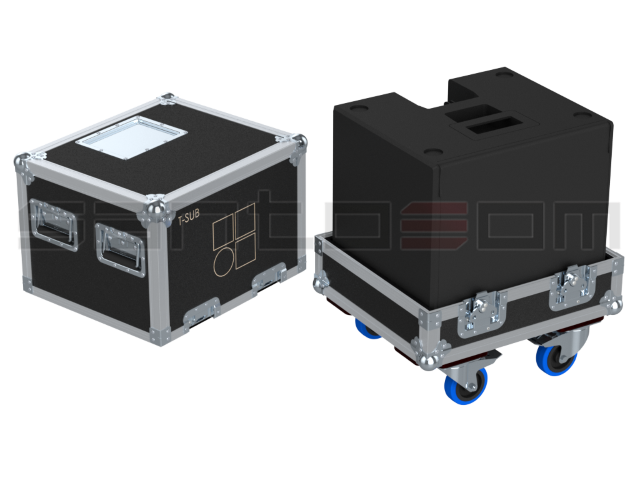Santosom Cabinet Flight case PRO, D&B T-SUB