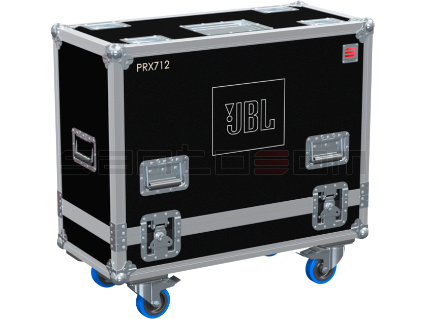 Santosom Cabinet Flight case PRO, 2x JBL PRX715