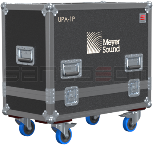 Santosom Cabinet Flight case PRO, 2x Meyer Sound UPA