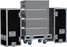SANTOSOM Cabinet Flight case PRO, 4x Meyersound M'elodie