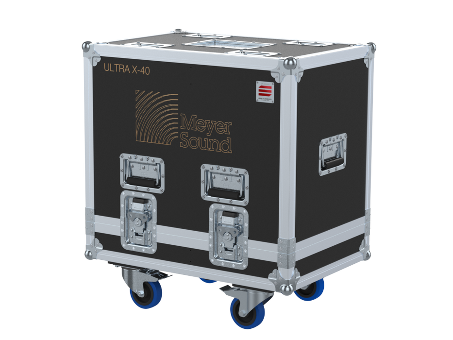 Santosom Cabinet Flight case PRO, 2x Meyer Sound Ultra-X40