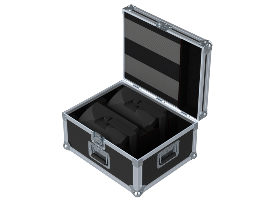 Santosom Cabinet Flight case, 2x D&B E6