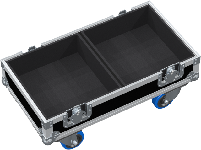 Santosom Cabinet Flight Case, 2x ZSound ZS-P10