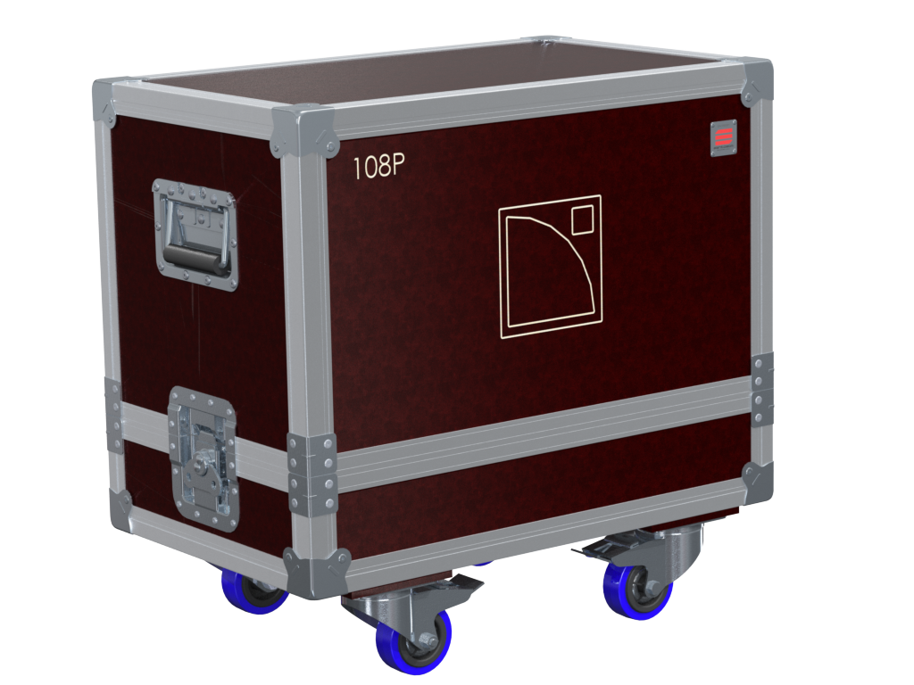 Santosom Cabinet Flight case STD, 2x L-Acoustics 108P