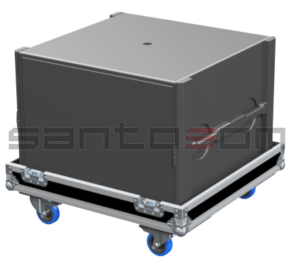 Santosom Cabinet Flight Case PRO, L-Acoustics SB18/M