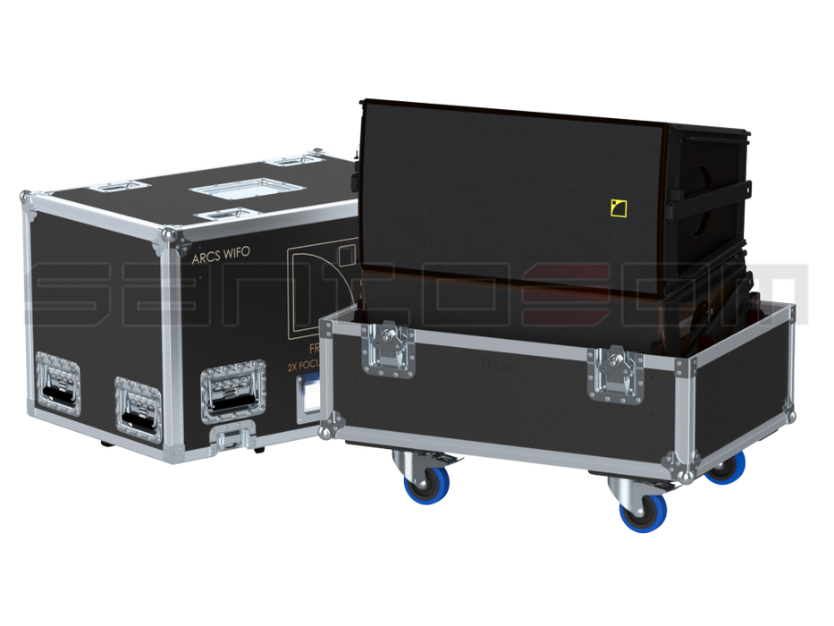 Santosom Cabinet Flight case PRO, 2x L-Acoustics ARCS WIFO (V2)