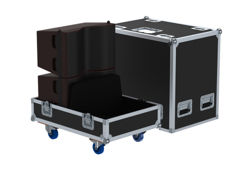 SANTOSOM Cabinet Flight case PRO, 10x L-Acoustics KIVA/ 4x KILO