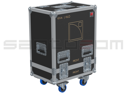 SANTOSOM Cabinet Flight case PRO, 4x L-Acoustics KIVA II
