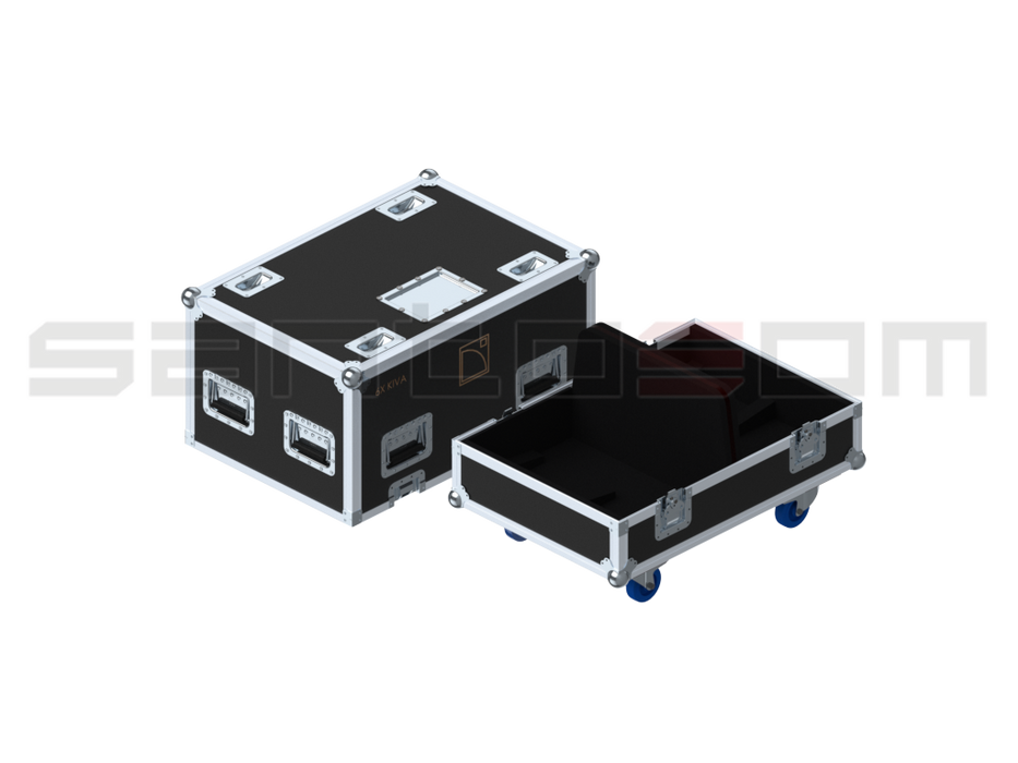 Santosom Cabinet Flight case PRO, L-Acoustics 6x KIVA or 2 KILO + 2 KIVA