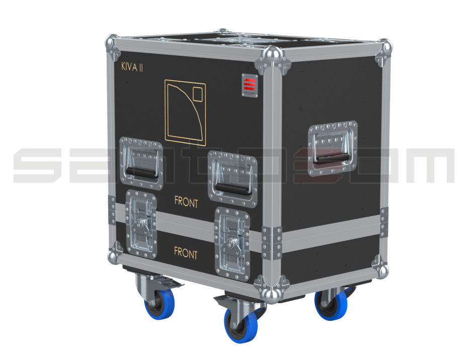 Santosom Cabinet Flight case PRO, 3x L-Acoustics KIVA II