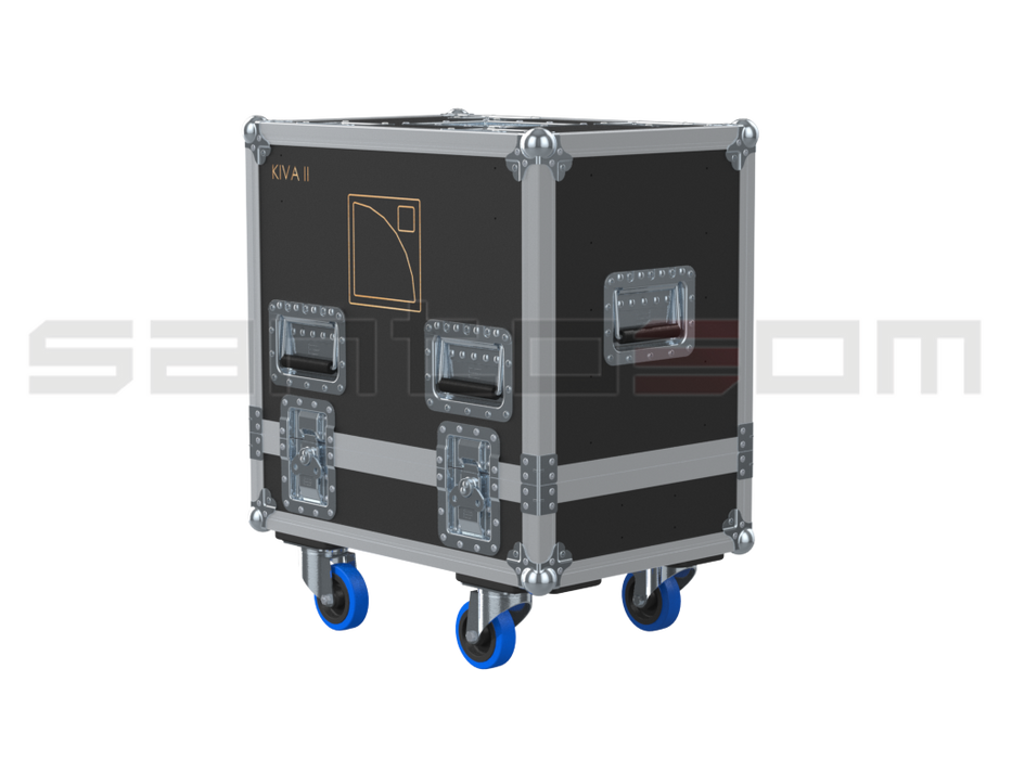 Santosom Cabinet Flight case PRO, 3x L-Acoustics KIVA II