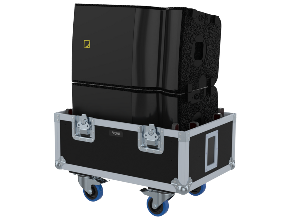 Santosom Cabinet Flight case PRO, 2x L-Acoustics A10