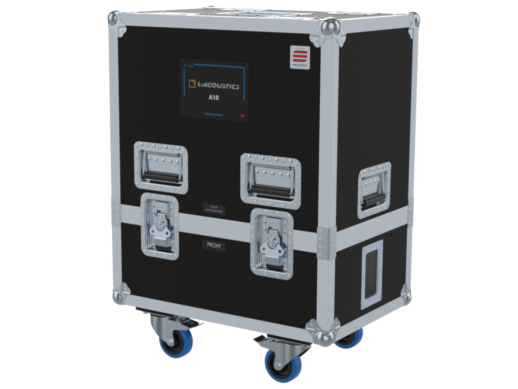 Santosom Cabinet Flight case PRO, 2x L-Acoustics A10