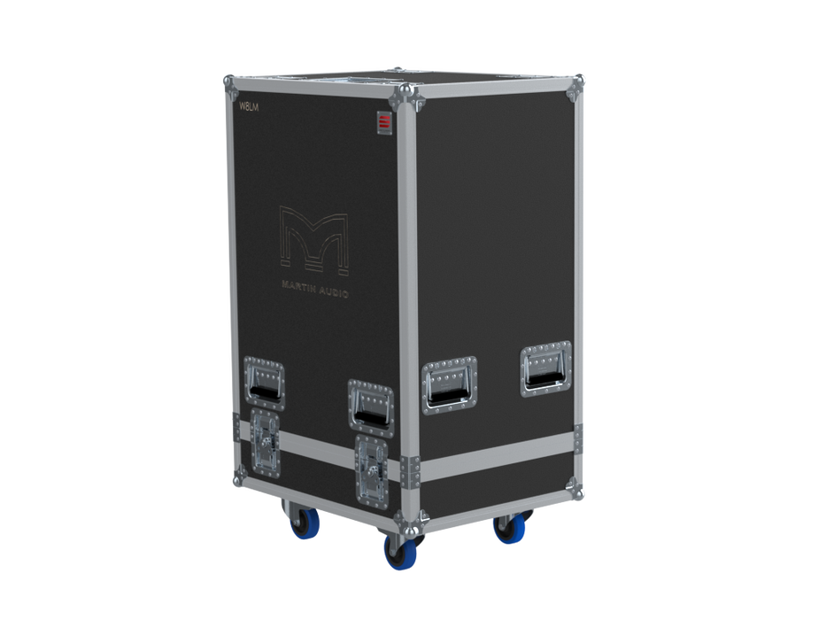 Santosom Cabinet Flight case PRO, 4x Martin Audio W8LM