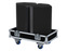 Santosom Cabinet Flight Case, 2x LD Systems Stinger 12 G3