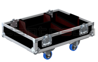 Santosom Cabinet Flight case PRO, 3x L-Acoustics KARA
