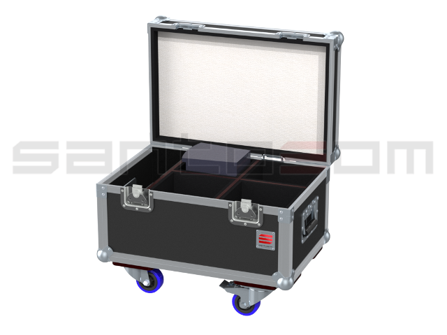 Santosom Cabinet Flight case PRO, 4x JBL AC15 + access.