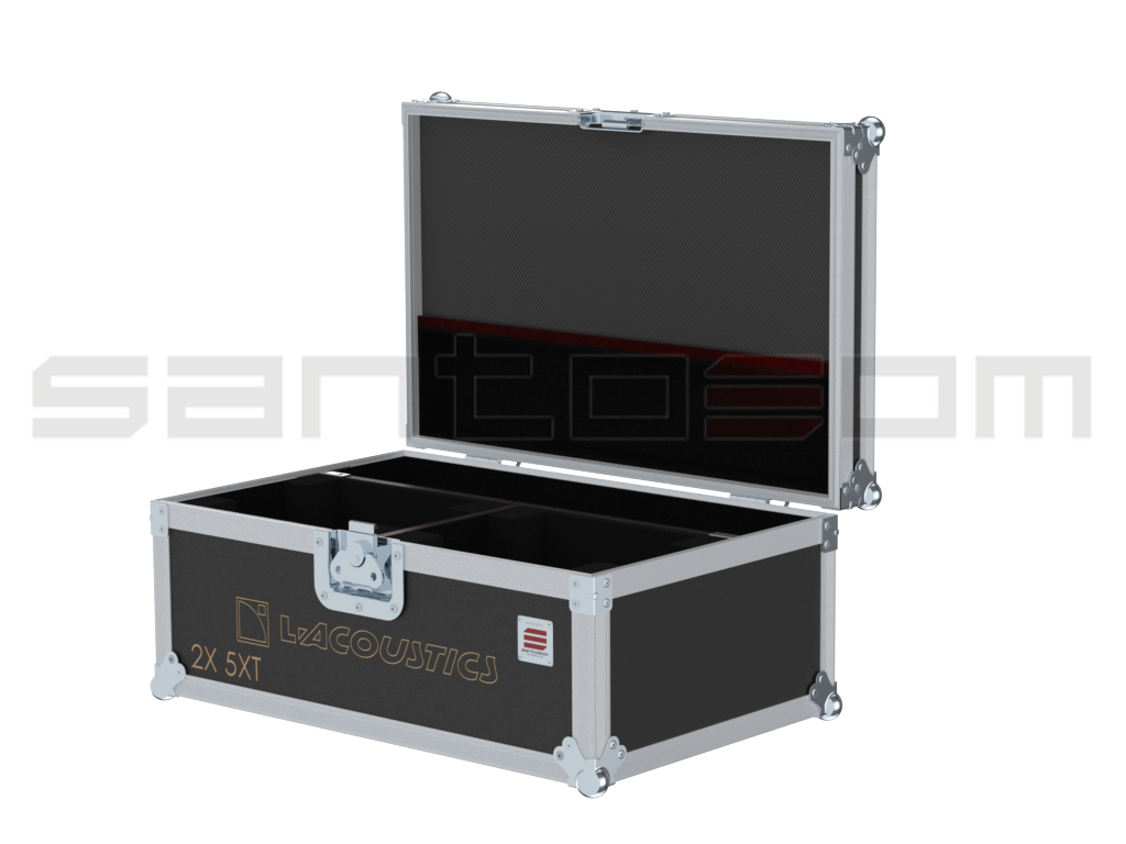 Santosom Cabinet Flight case, 2x L-Acoustics 5XT