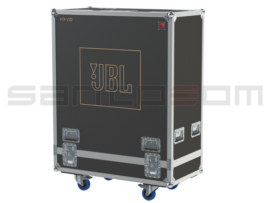 Santosom Cabinet Flight case PRO, 4x JBL VTX V20
