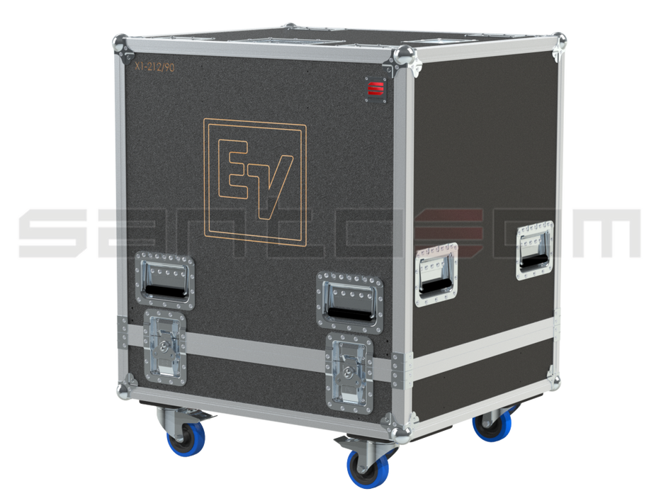 Santosom Cabinet Flight case PRO, 2x Electro-Voice X1-212/90 + Frame