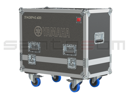 Santosom Cabinet Flight case PRO, Yamaha Stagepas 600i