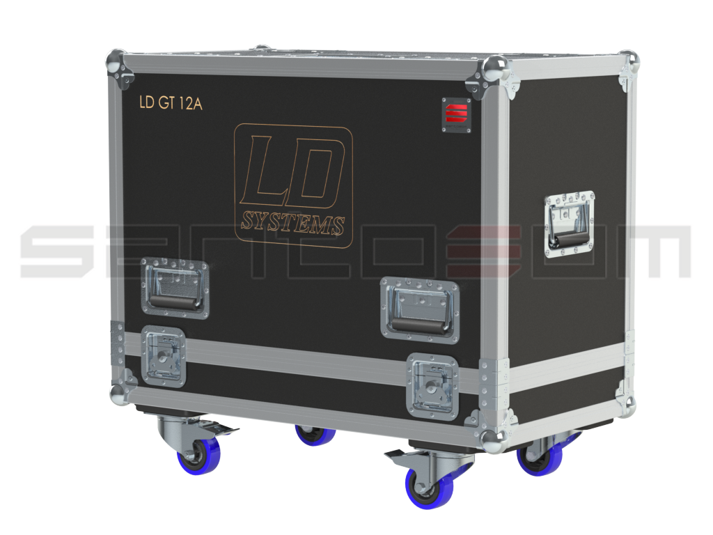 Santosom Cabinet Flight Case, 2x LD System GT12A