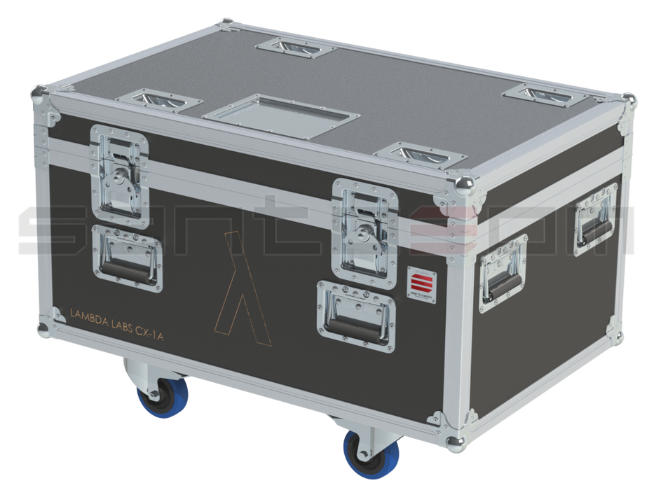 Santosom Cabinet Flight Case PRO, 4x Lambda Labs CX-1A + Access.