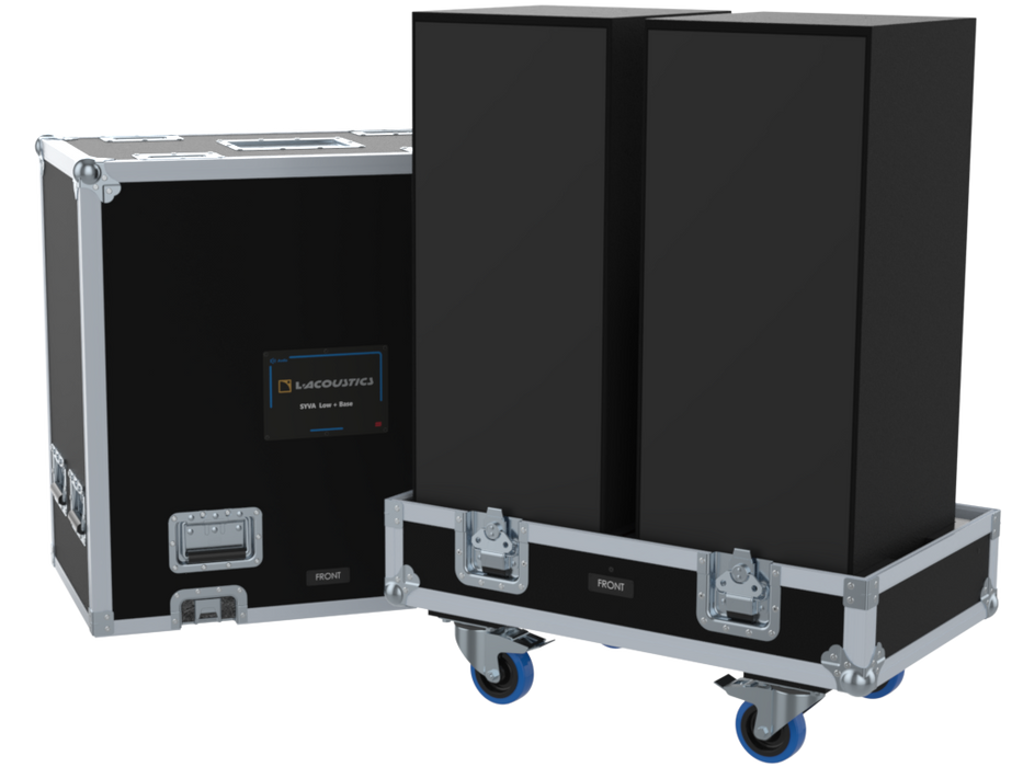 Santosom Cabinet Flight case PRO, L-Acoustics 2x SYVA Low + Base