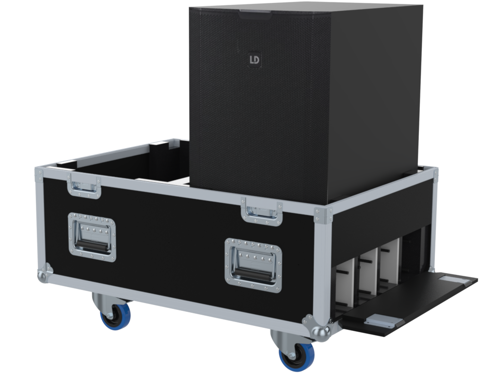 SANTOSOM Cabinet Flight case PRO, 2x LD System MAUI® 44 G2