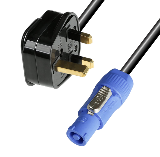 Adam Hall Accessory 1,35m Cable (UK) Connector / Powercon