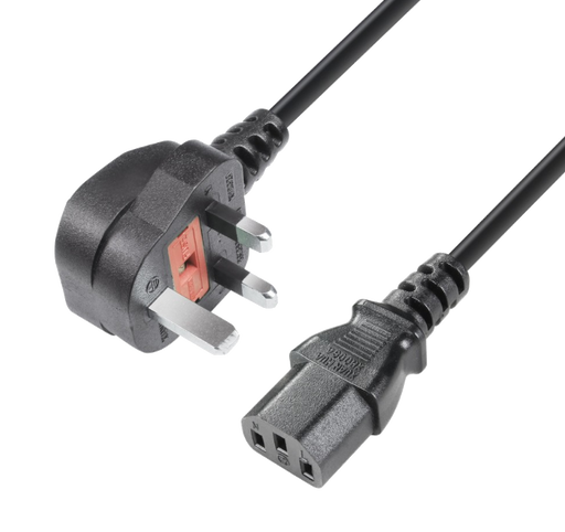 Adam Hall 3m Cable (UK) Connector / IEC C13