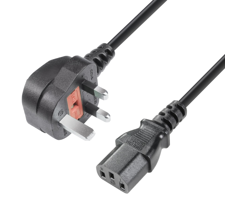 Adam Hall 3m Cable (UK) Connector / IEC C13