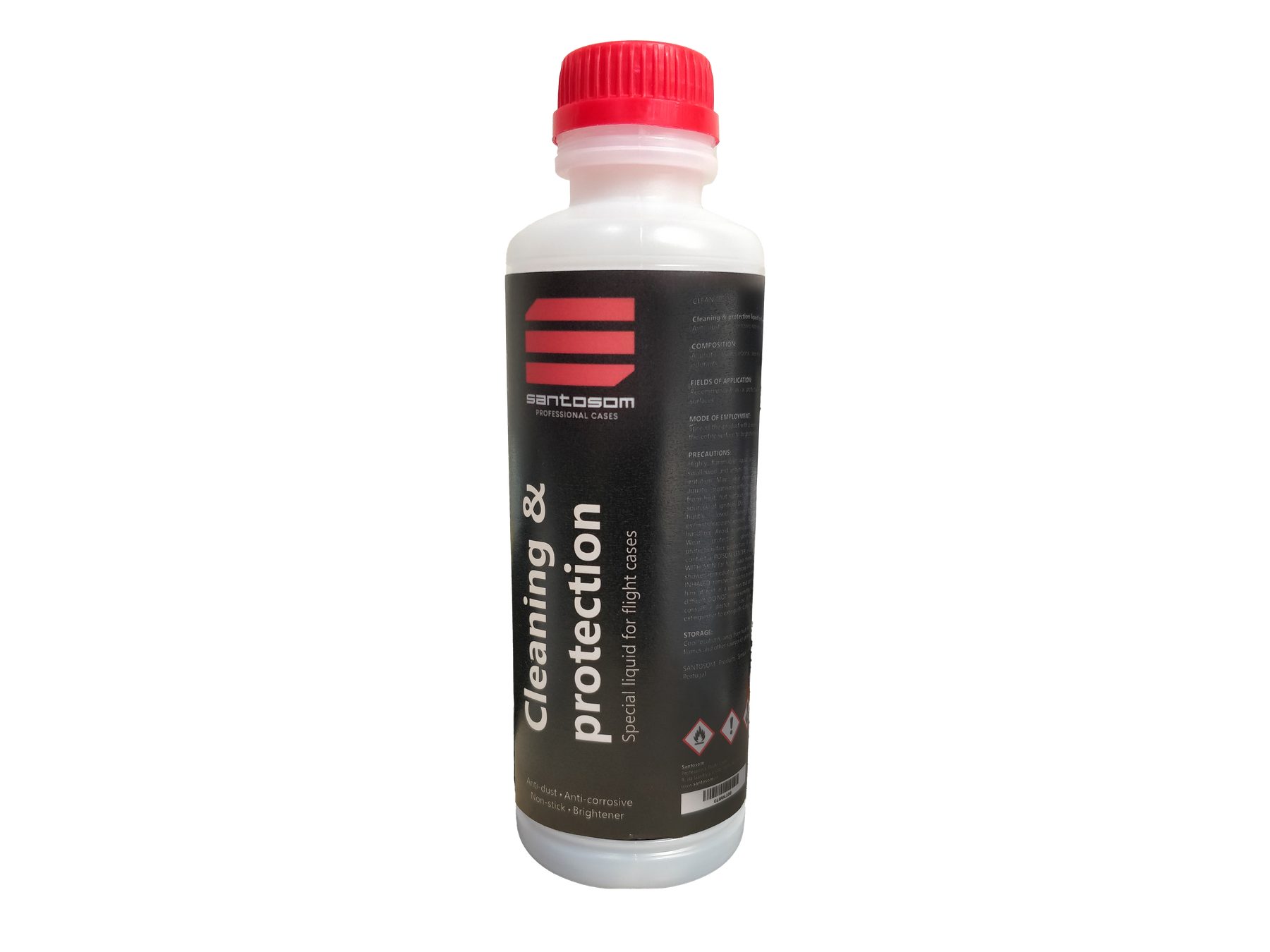 SANTOSOM Special cleaner and anti-corrosion for Flight case (0,5L)