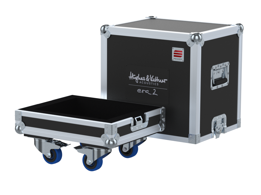 Santosom Backline Flight Case, Hughes & Kettner ERA 2