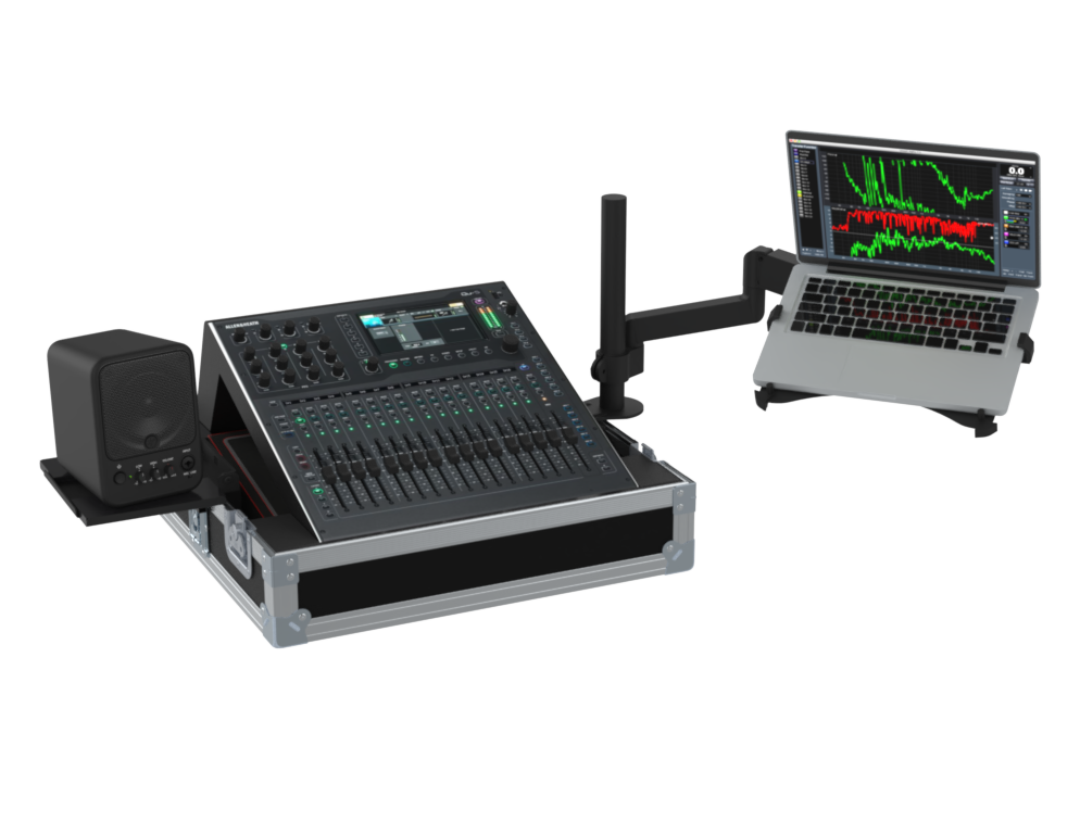 Santosom Mixer Flight case, Allen & Heath QU-5 (Stackable)