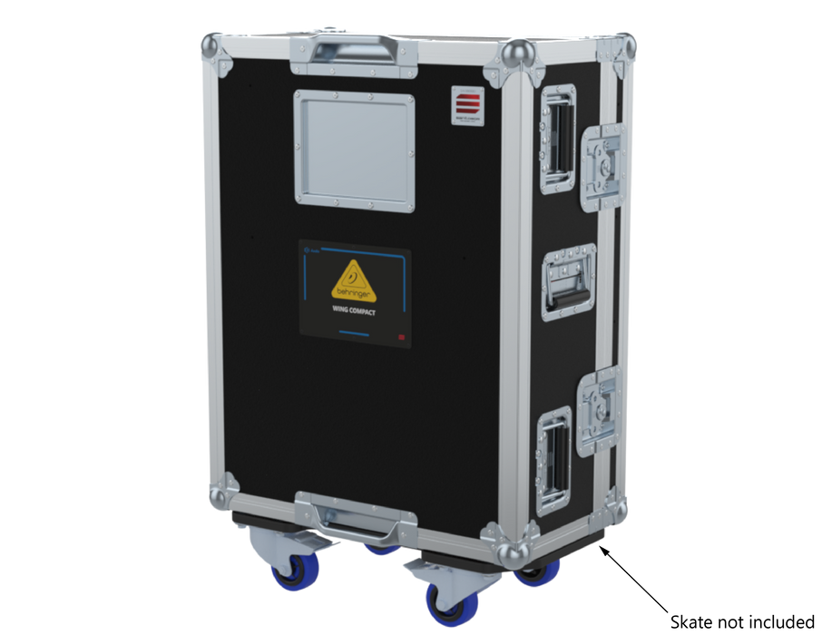 SANTOSOM MIXER Flight case PRO, Behringer Wing Compact, DogHouse