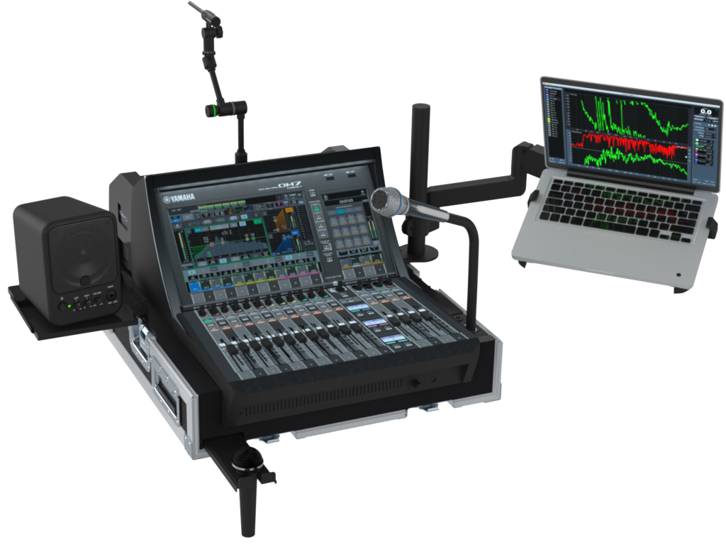 Santosom MIXER Flight case PRO-3, Yamaha DM7 compact
