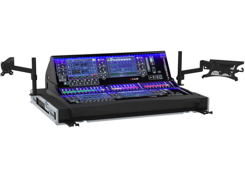 SANTOSOM MIXER Flight case PRO-32, Allen & Heath DLive S5000