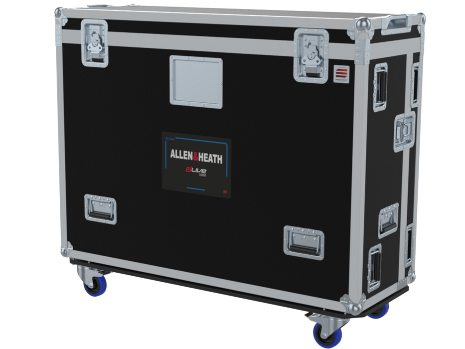 SANTOSOM MIXER Flight case PRO-32, Allen & Heath DLive S5000