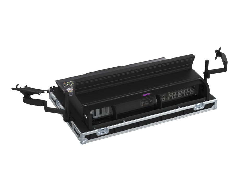 SANTOSOM MIXER Flight case PRO-3, Avid S6L-32D Control Surface