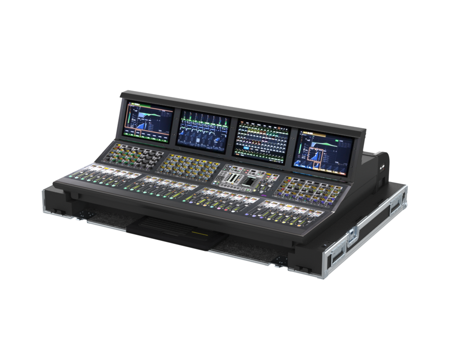 SANTOSOM MIXER Flight case PRO-3, Avid S6L-32D Control Surface