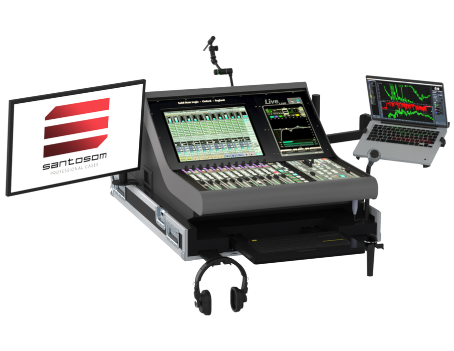 Santosom MIXER Flight case PRO-32, Solid State Logic L100 Plus