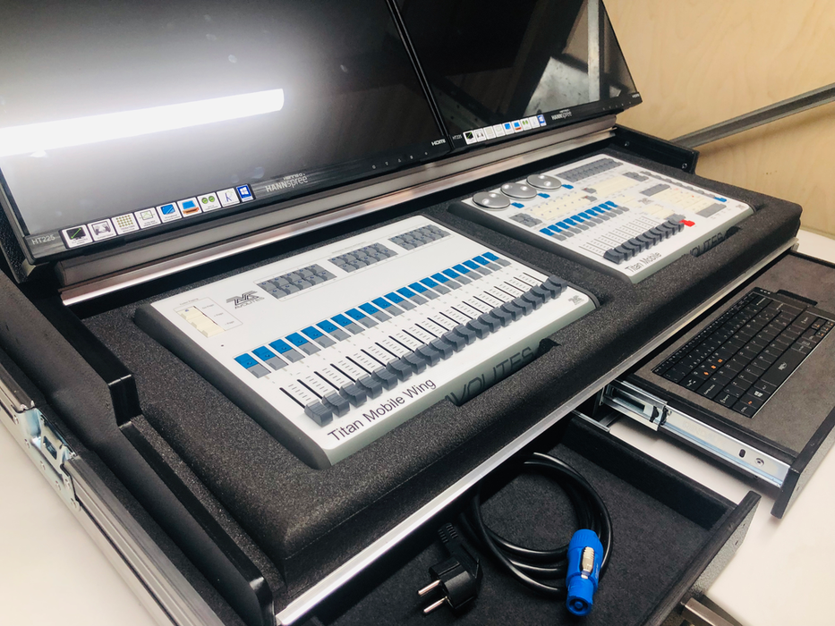 Santosom Integrated Solutions® (SIS) for LIVE Avolites Double, Avolites Titan Mobile & Wing