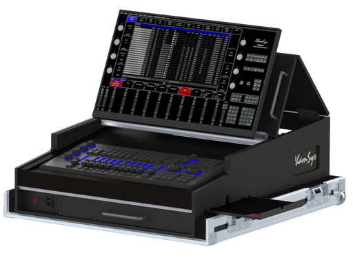 Santosom Lighting controller Flight case PRO-5, Chamsys MagicQ Compact Connect