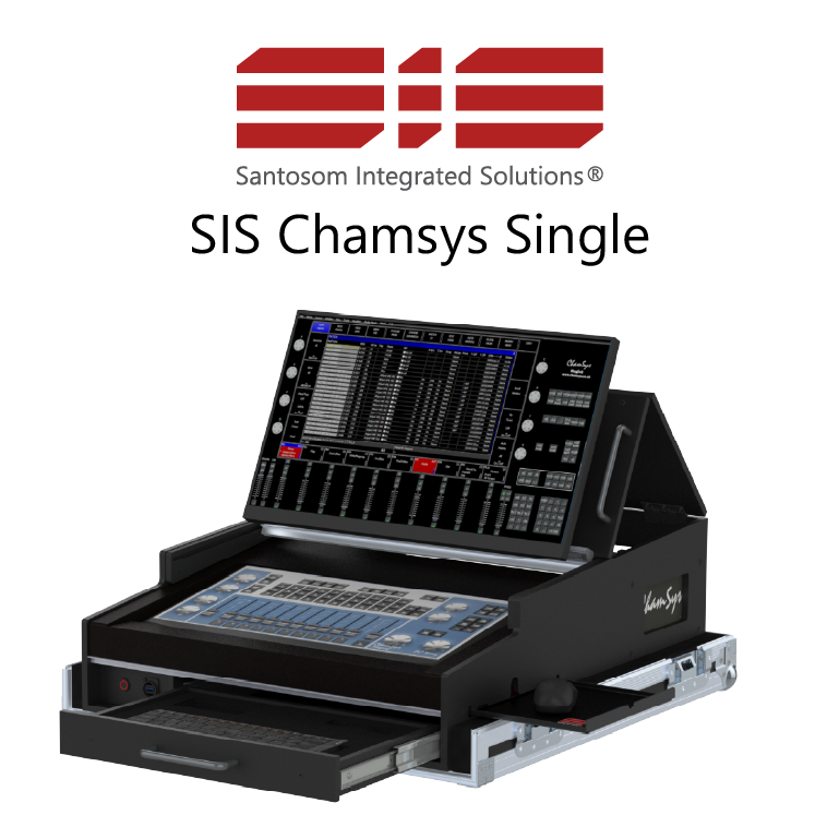 Santosom Integrated Solutions® (SIS) for Chamsys Single, Chamsys MagicQ PC Wing Compact