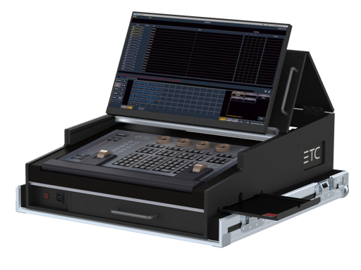 Santosom Lighting controller Flight case PRO-5, ETC EOS Programming Wing