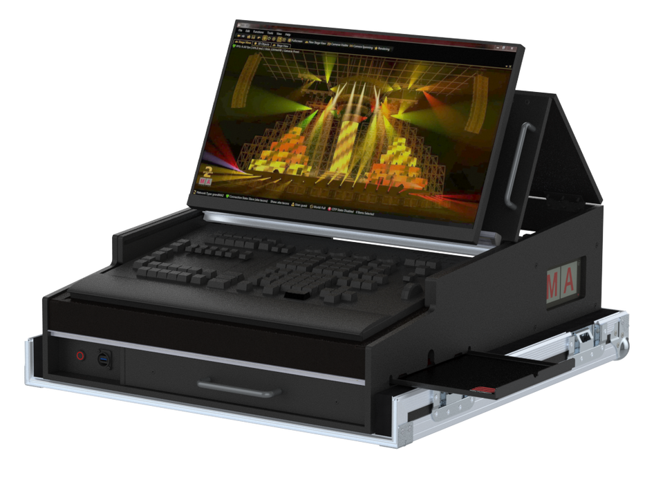 Santosom Integrated Solutions® (SIS) for MA2 Single, GrandMA2 OnPc Command Wing